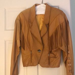 Patricia Wolfe leather jacket.